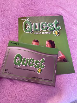 Quest Level 4 Skills Trainer y Grammar Diary