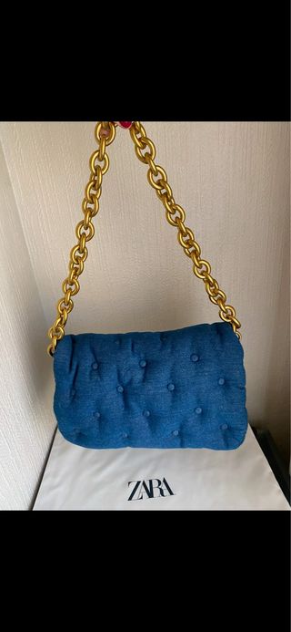 Bolso denim ZARA