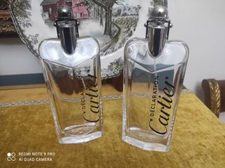 Bottiglie vuote Cartier