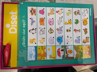 Lote 4 juegos educativos 3-6 años