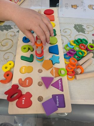 Lote 4 juegos educativos 3-6 años