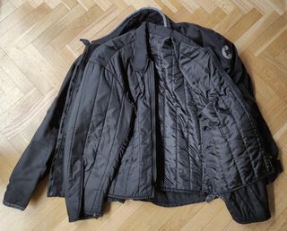 Chaqueta moto invierno negra
