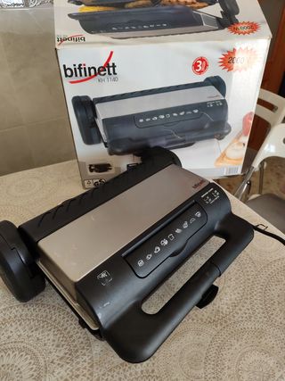 Plancha grill doble 