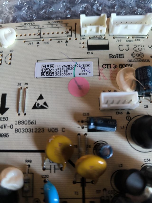 Placa control frigorifico