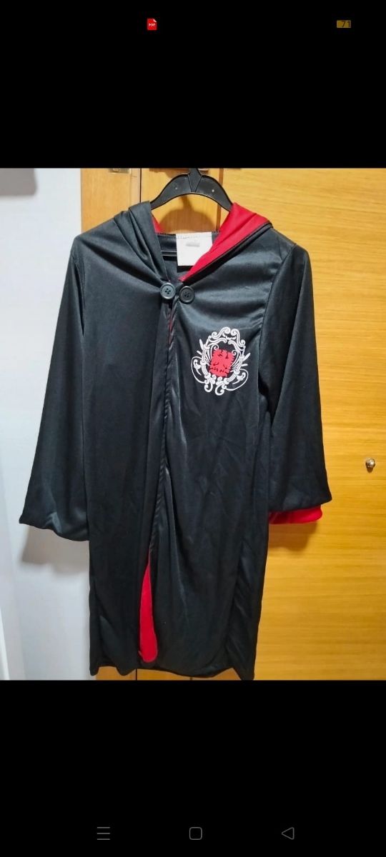 Disfraz de niño mago estudiante 3-4 años