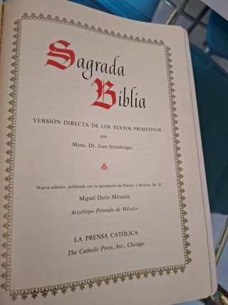 Sagrada Biblia (ed. popular - rústica): Versión oficial de la Conferencia Episcopal Española