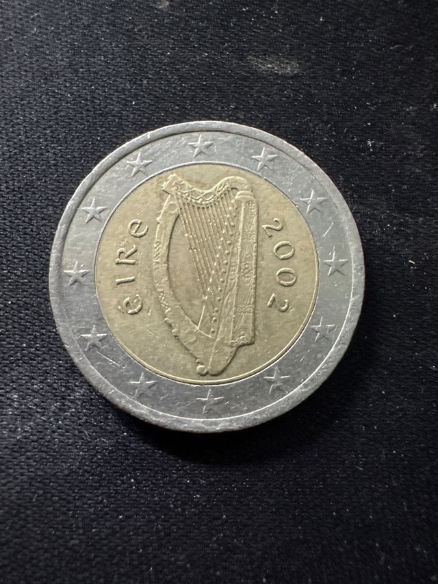 Moneda 2 euros Irlanda 2002 para colección
