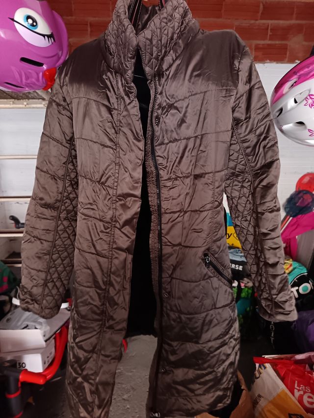 Abrigo mujer marca cotton talla L