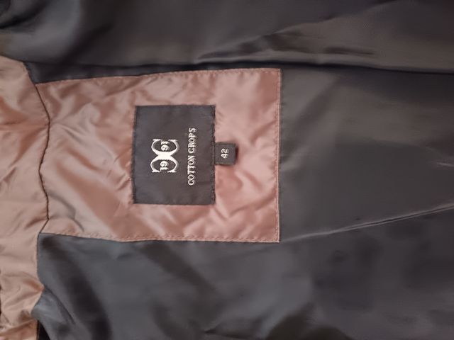 Abrigo mujer marca cotton talla L