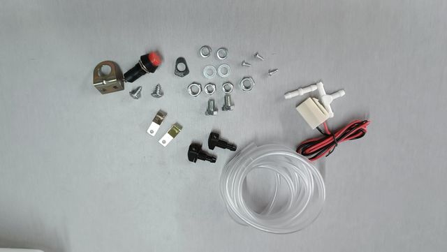 Depósito agua limpiaparabrisas universal con motor