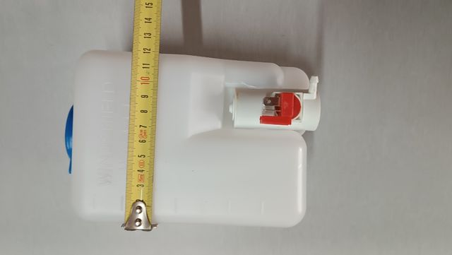 Depósito agua limpiaparabrisas universal con motor