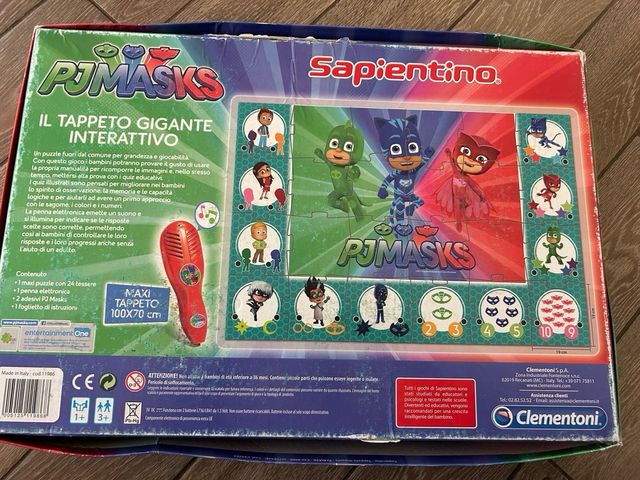 Sapientoni pjmasks tappeto interattivo