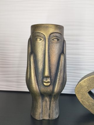 Elegante Coppia Vasi Design Creativo