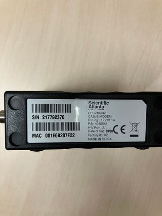 Modem WiFi de cable de la marca Scientific Atalant