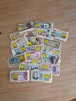 Coleccion Billetes del Mundo 1974