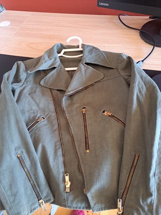 Cazadora mujer vintage.Estilo militar