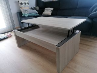 Mesa de centro elevable