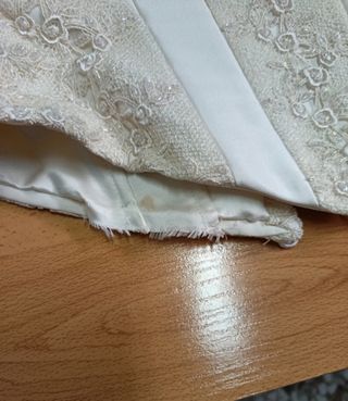 Top de novia sin estrenar 