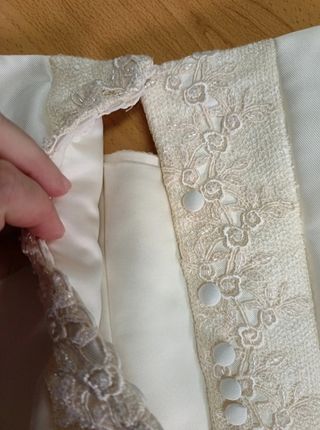 Top de novia sin estrenar 