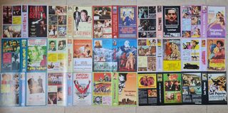 Lote 15 caratulas de cine
