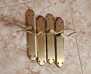 Juego manillas puerta