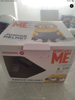 Casco niños esqui Minions XS