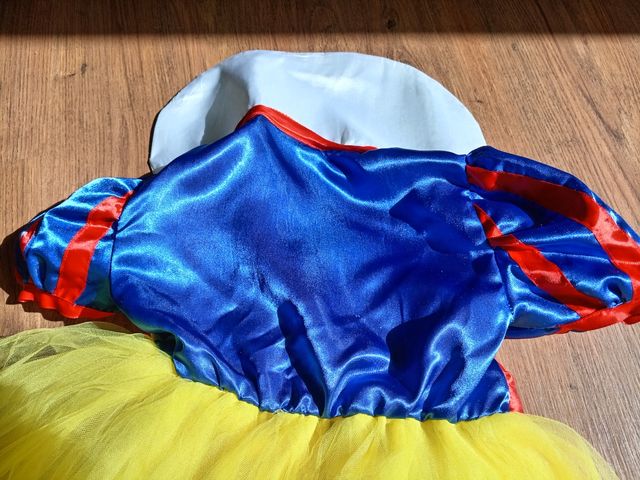 Disfraz Blancanieves niña falda tul