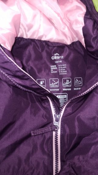 Ropa esquí niña 8-10 años