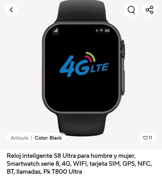 RELOJ CON TARJETA SIN SMART