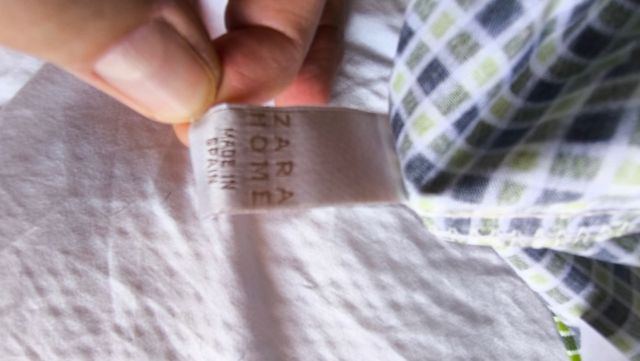 ZARA funda de almohada 45x110