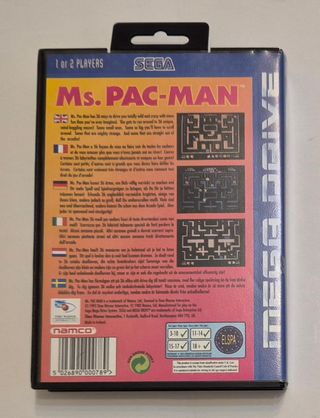 Ms Pac-man Mega Drive
