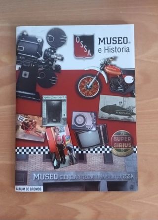 ÁLBUM DE CROMOS MUSEO OSSA SIGLO XX