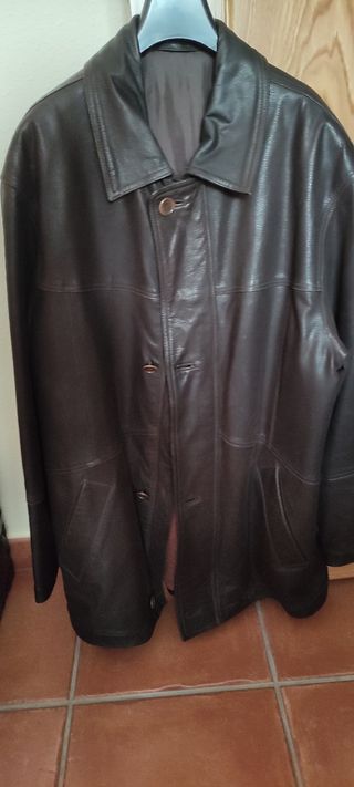 Anorak de piel hombre 