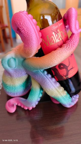 Soporte botella de vino