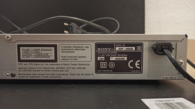 CD-DVD Player  DVD-NS405