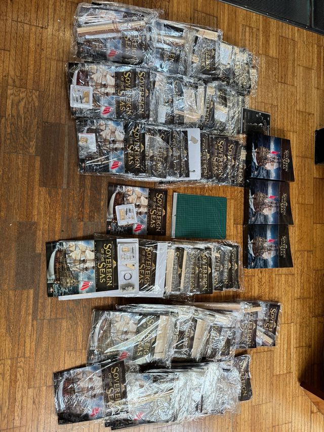 Sovrano dei mari 134 fascicoli Modello di barca