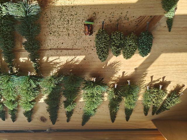 Arboles escenografía Warhammer