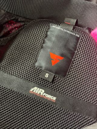 Chaqueta moto SHIMA Lady Negro/Rosa - Como Nueva!