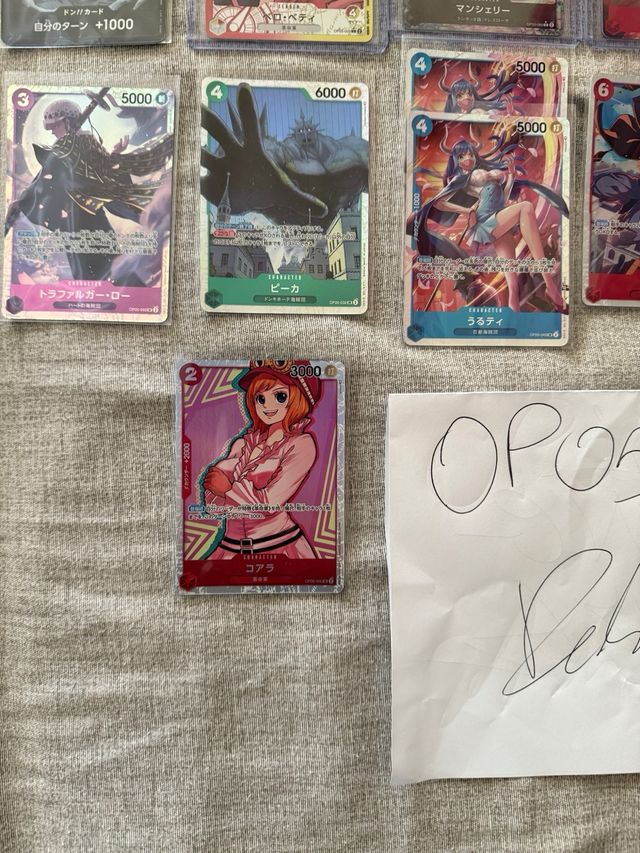 Card Game One Piece OP05 Don Luffy Leader Bandai