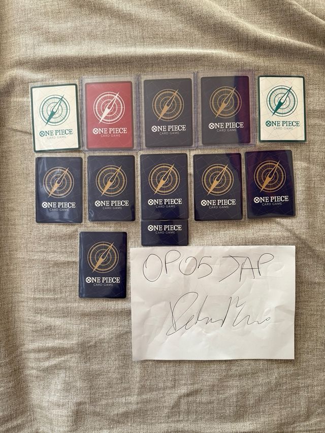 Card Game One Piece OP05 Don Luffy Leader Bandai