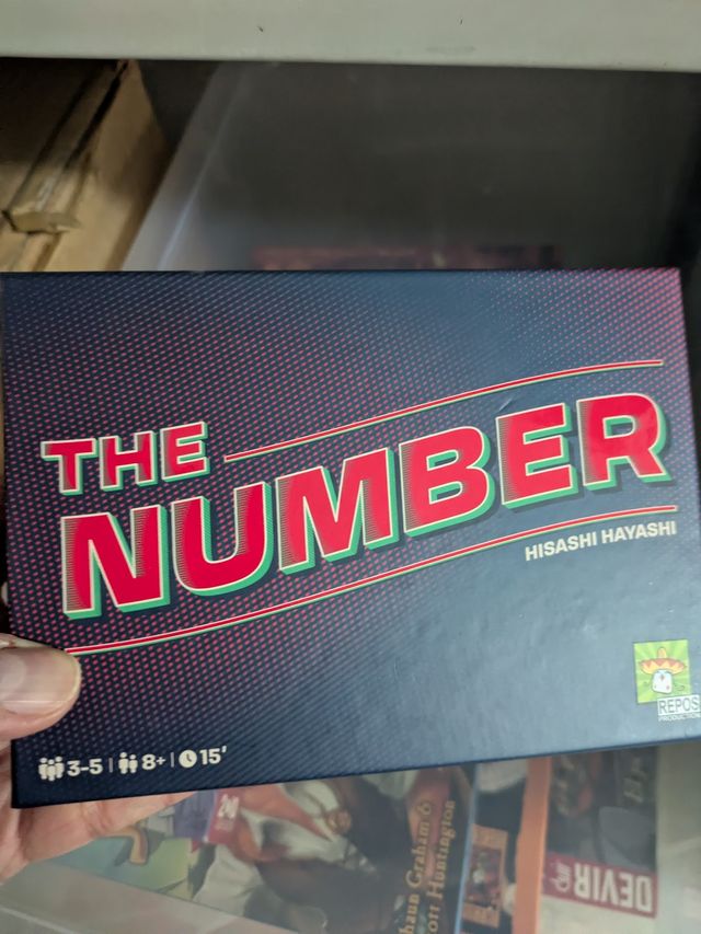 the number - juego de mesa