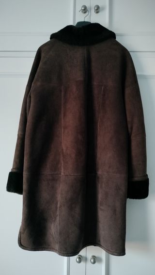 Chaquetón marrón señora talla M