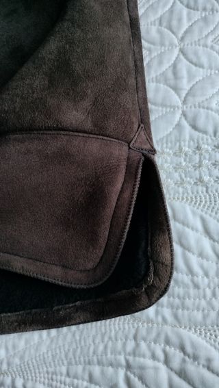 Chaquetón marrón señora talla M