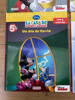 Lote libros la casa de mickey mouse