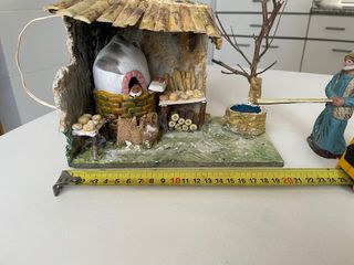 figuras del Belén panadería