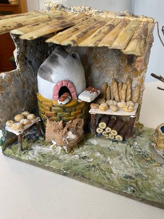 figuras del Belén panadería