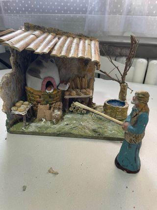 figuras del Belén panadería