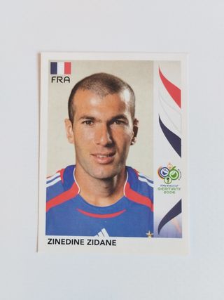 ZIDANE MUNDIAL 2006 ALEMANIA PANINI