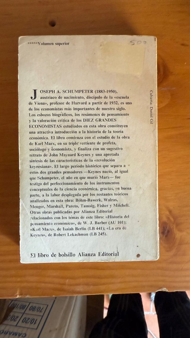 Diez grandes economistas: de Marx a Keynes El Lib