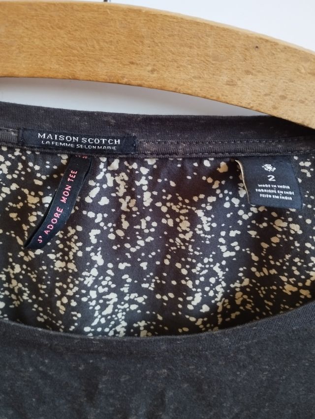 Camiseta maison scotch 